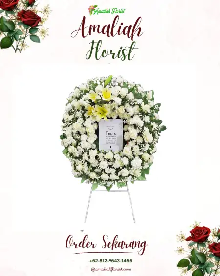 Krans Bunga Duka kebon pisang